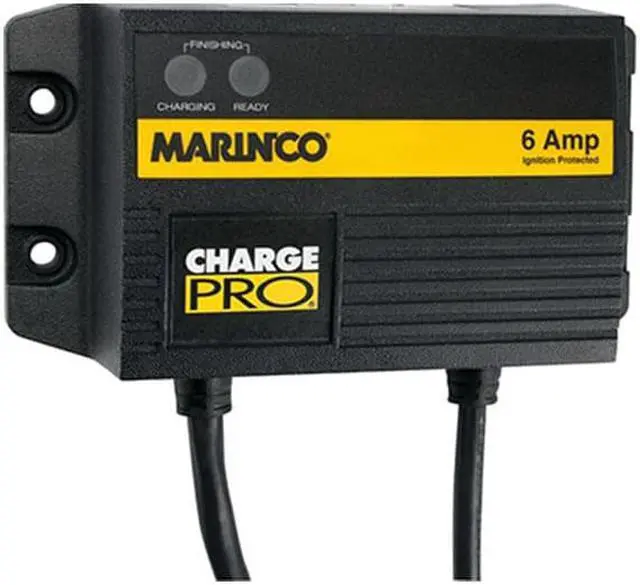 Alt view image 5 of 13 - Marinco 6A On-Board Battery Charger 12V 1 Bank