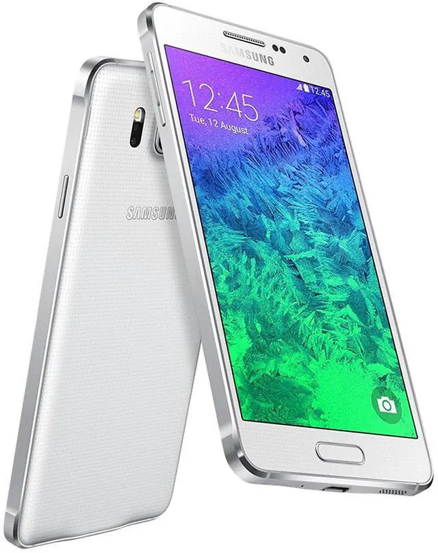 Alt view image 7 of 7 - Samsung Galaxy Alpha G850a 32GB Unlocked GSM 4G LTE Quad-Core Smartphone - Black
