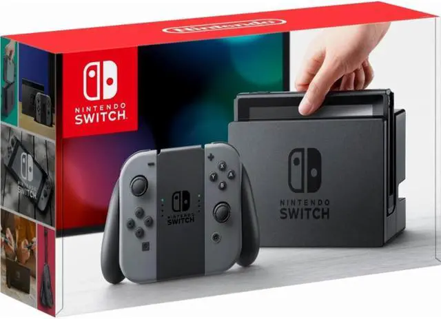 Nintendo Switch with Gray Joy-Con - Newegg.com