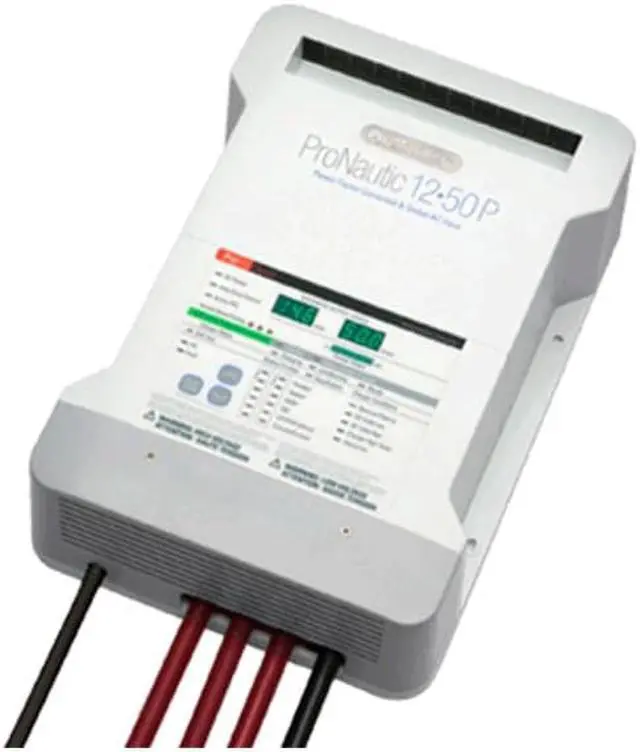 Alt view image 8 of 13 - PROMARINER PRONAUTIC 1250P 50 AMP 3 BANK BATTERY CHARGER 63150