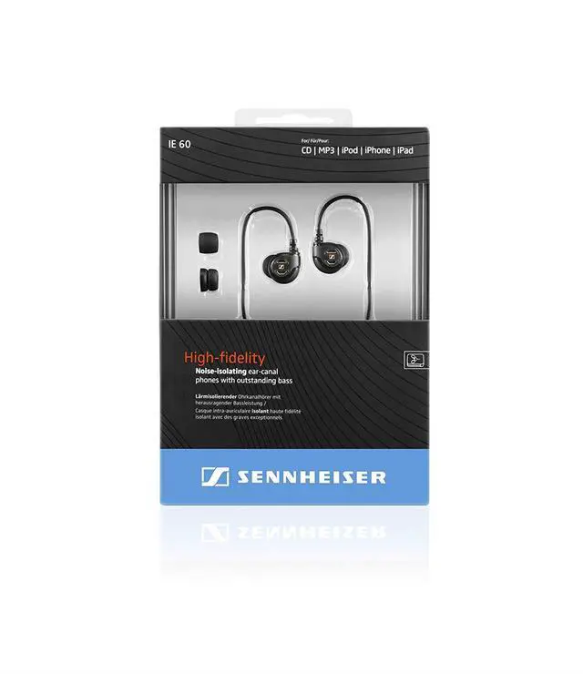Alt view image 5 of 8 - IE60 Noise Isolation Earbud Headphones (Black)