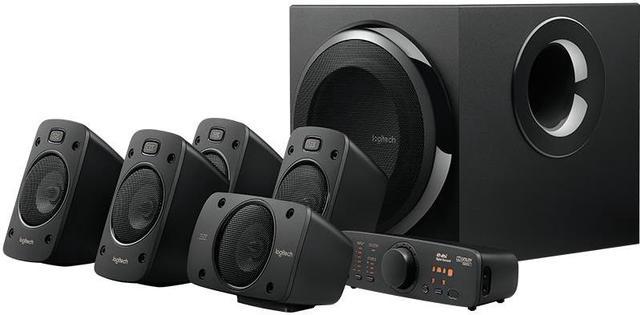 overholdelse blik interpersonel Logitech Z906 500W 5.1 THX Surround Sound Speaker System with Subwoofer  Speakers - Newegg.com