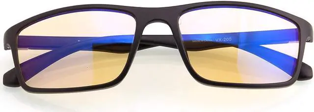 Alt view image 3 of 8 - Arozzi VX200 Visione Blue Light Blocking Gaming Glasses - Black