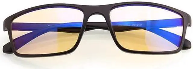 Alt view image 2 of 8 - Arozzi VX200 Visione Blue Light Blocking Gaming Glasses - Black