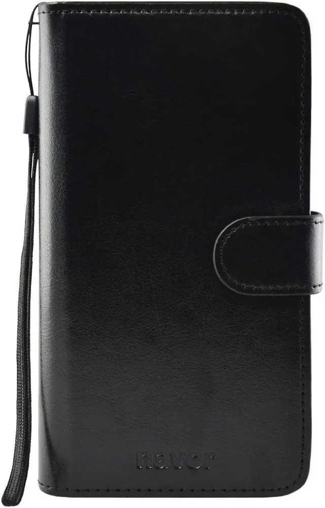Alt view image 2 of 8 - NAVOR® Protective Flip Wallet Case for iPhone 6 Plus / 6S Plus  [5.5 Inch] - Black