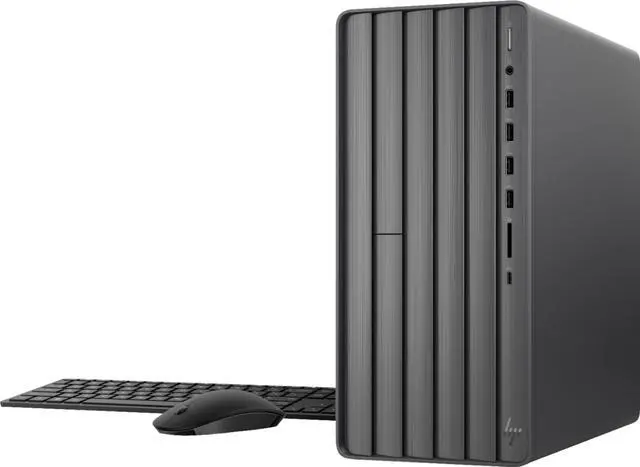 Alt view image 3 of 3 - HP ENVY TE01-1150xt Home & Business Desktop Black (Intel i7-10700 8-Core, 32GB RAM, 4TB PCIe SSD, Intel HD 630, Wifi, Bluetooth, 4xUSB 3.1, 1xHDMI, SD Card, Optical Drive, Win 11 Pro)