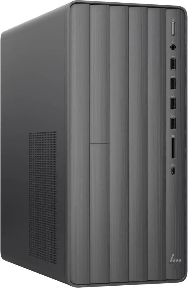 Main image of HP ENVY TE01-1150xt Home & Business Desktop Black (Intel i7-10700 8-Core, 32GB RAM, 4TB PCIe SSD, Intel HD 630, Wifi, Bluetooth, 4xUSB 3.1, 1xHDMI, SD Card, Optical Drive, Win 11 Pro)