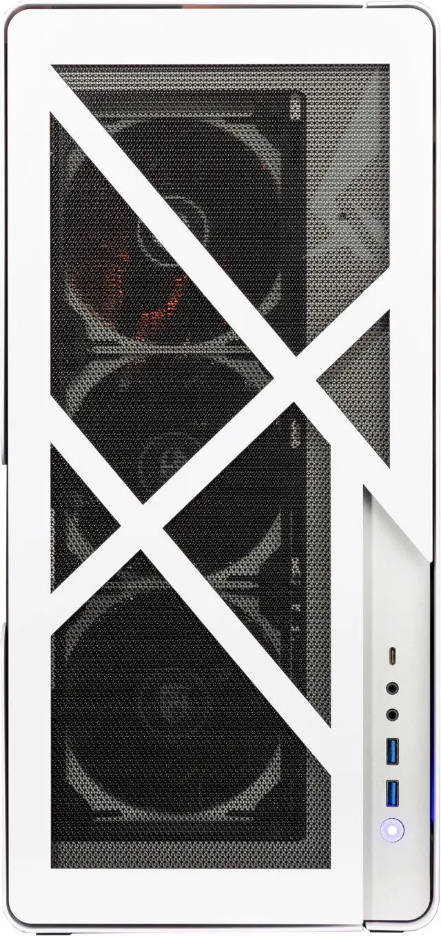 Alt view image 7 of 7 - Velztorm White Addux Open-Air Design Custom Gaming Desktop Liquid-Cooled (AMD Ryzen 9-5900X 12-Core, RTX 3070  8GB, 16GB DDR4, 512GB PCIe SSD+1TB  HDD, 360mm AIO, VR Ready, 750W PSU, WiFi-N, Win10H)