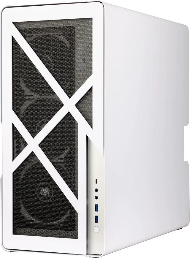 Alt view image 3 of 7 - Velztorm White Addux Open-Air Design Custom Gaming Desktop Liquid-Cooled (AMD Ryzen 9-5900X 12-Core, RTX 3070  8GB, 16GB DDR4, 512GB PCIe SSD+1TB  HDD, 360mm AIO, VR Ready, 750W PSU, WiFi-N, Win10H)