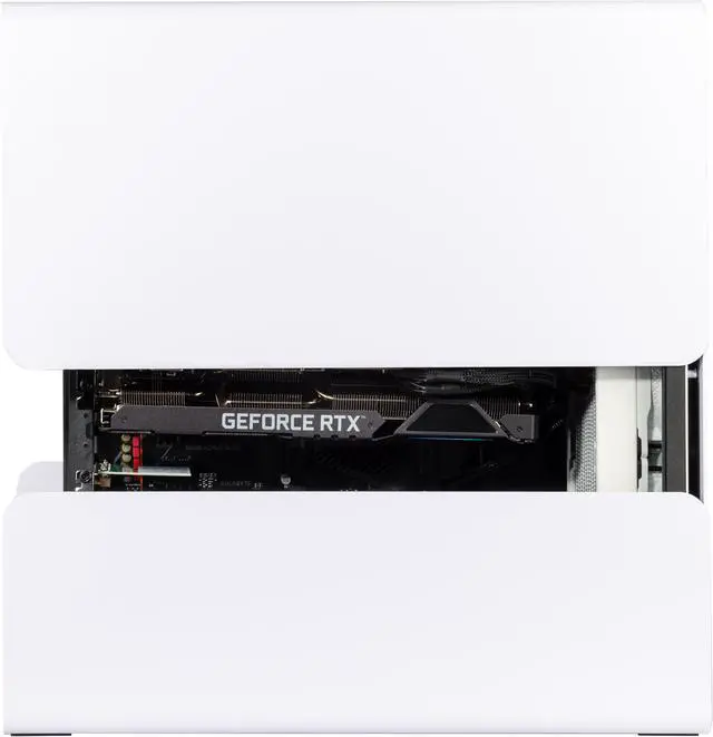 Alt view image 5 of 7 - Velztorm White Addux Open-Air Design Custom Gaming Desktop Liquid-Cooled (AMD Ryzen 9-5900X 12-Core, RTX 3070  8GB, 16GB DDR4, 512GB PCIe SSD+1TB  HDD, 360mm AIO, VR Ready, 750W PSU, WiFi-N, Win10H)