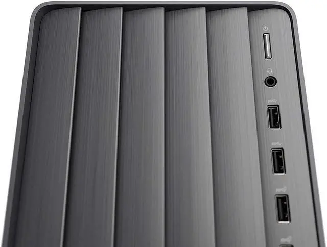 Alt view image 5 of 6 - HP Envy TE01 Gaming Desktop PC (Intel i7-10700, NVIDIA GeForce RTX 3060 12GB GDDR6, 32GB DDR4, 256GB PCIe SSD + 1TB HDD, DVD-R/W, 400W PSU, WiFi 6, Bluetooth 5.1, RJ-45, Win 11 Home) (Renewed)