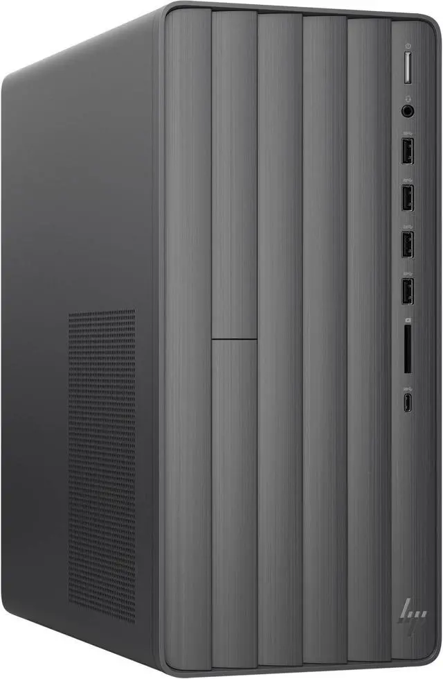 Main image of HP Envy TE01 Gaming Desktop PC (Intel i7-10700, NVIDIA GeForce RTX 3060 12GB GDDR6, 32GB DDR4, 256GB PCIe SSD + 1TB HDD, DVD-R/W, 400W PSU, WiFi 6, Bluetooth 5.1, RJ-45, Win 11 Home) (Renewed)
