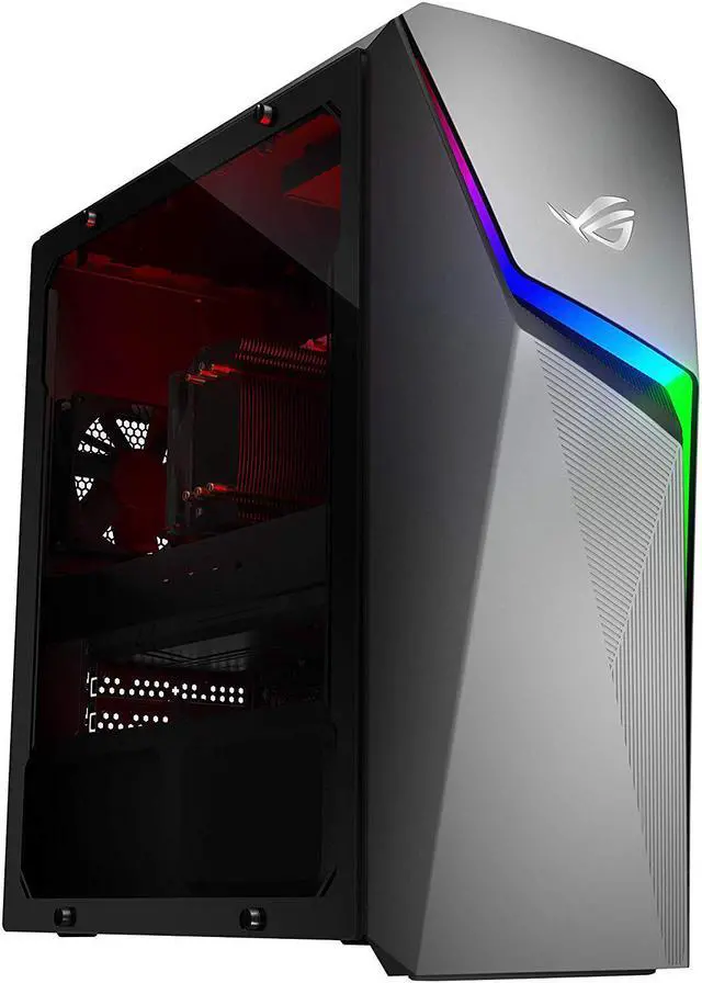 Alt view image 7 of 7 - ASUS ROG Strix GL10DH Gaming Desktop PC (AMD Ryzen 7 3700X, NVIDIA RTX 2070 Super 8GB GDDR6, 16GB DDR4, 2TB PCIe SSD, 500W PSU, Bluetooth 5.0, RJ-45, 3 Display Port, HDMI, Win 10 Pro) (Renewed)