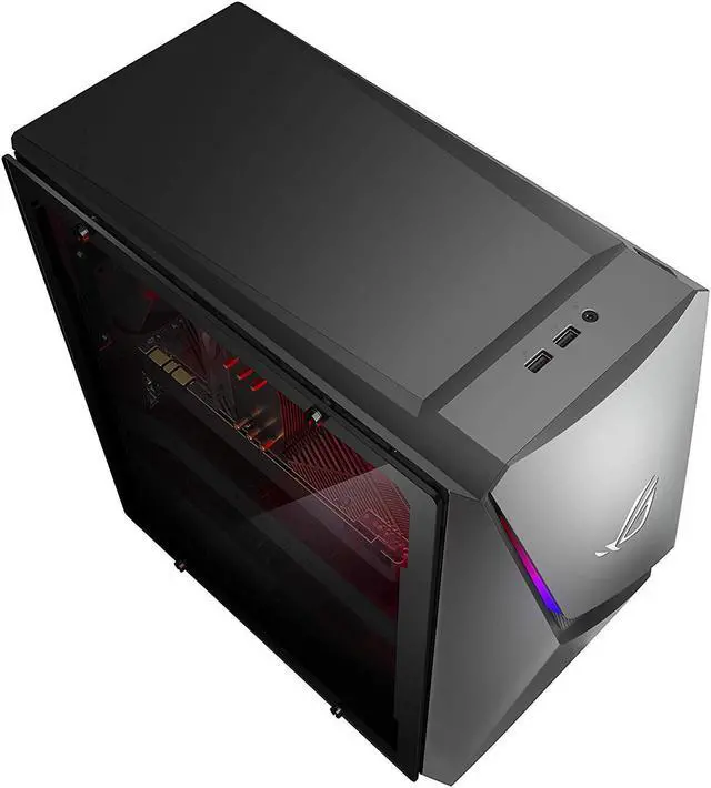 Alt view image 5 of 7 - ASUS ROG Strix GL10DH Gaming Desktop PC (AMD Ryzen 7 3700X, NVIDIA RTX 2070 Super 8GB GDDR6, 16GB DDR4, 2TB PCIe SSD, 500W PSU, Bluetooth 5.0, RJ-45, 3 Display Port, HDMI, Win 10 Pro) (Renewed)