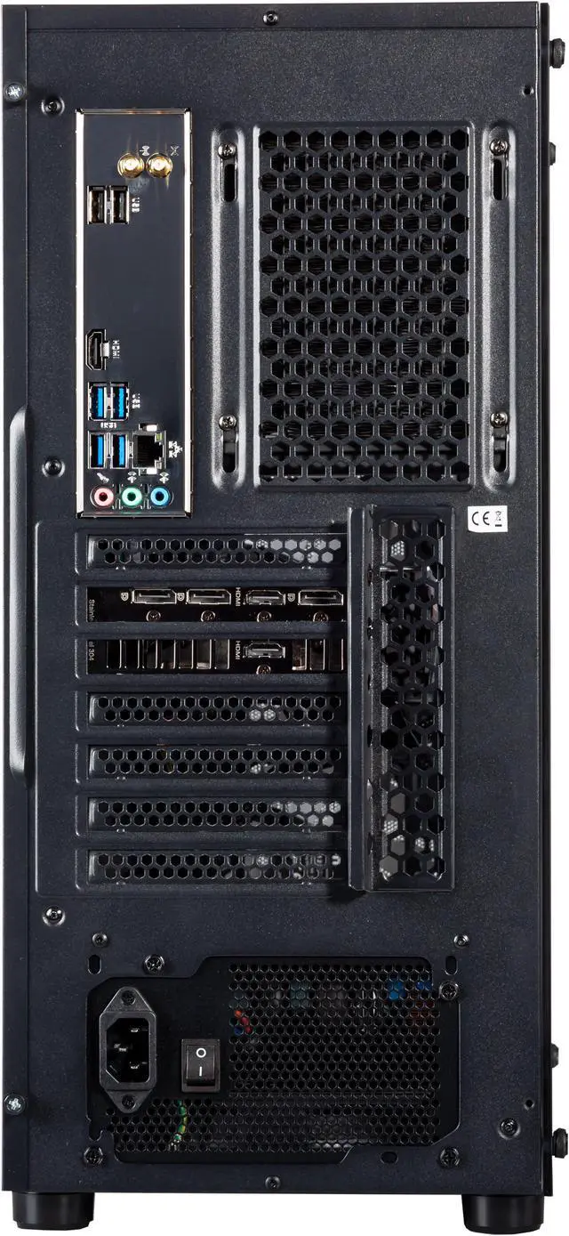 Alt view image 7 of 7 - Velztorm Archux CTO Gaming Desktop PC Black (AMD Ryzen 7-5700X 8-Core, GeForce RTX 3050 8GB, 16GB DDR4, 1TB PCIe SSD, 120mm AIO, RGB Fans, 750W PSU, Win 10 Pro) VELZ0001