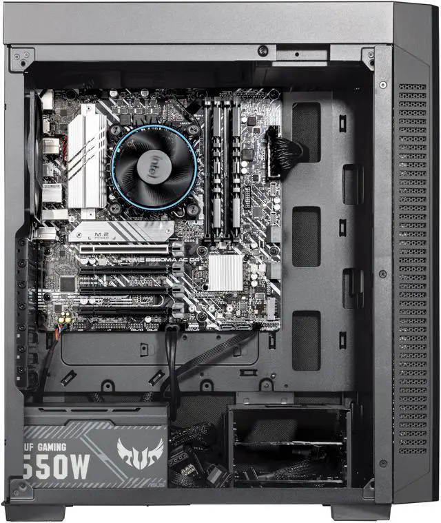 Alt view image 3 of 7 - Velztorm Pallidux Workstation Business Desktop PC (Intel i5-12400 (Alder Lake) 6-Core, Integrated GPU, 16GB DDR4, 512GB PCIe SSD + 1TB HDD (3.5), AC WiFi, BT 5.1, Win10Home) VELZ0055