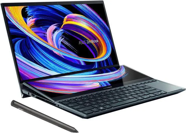 Alt view image 5 of 7 - ASUS ZenBook Pro Duo 15 UX582ZM Gaming & Business Laptop (Intel i7-12700H 14-Core, 15.6" 60Hz Touch 4K Ultra HD (3840x2160), GeForce RTX 3060, 16GB LPDDR5 4800MHz RAM, 8TB PCIe SSD, Win 11 Home)