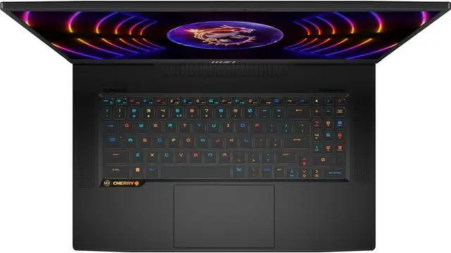 Alt view image 3 of 7 - MSI Titan GT77HX Gaming Laptop (Intel i9-13980HX 24-Core, 17.3" 144Hz 4K Ultra HD (3840x2160), GeForce RTX 4080, 64GB DDR5 3600MHz RAM, 2x1TB PCIe SSD (2TB), Win 10 Pro) with Clutch GM08 , Pad