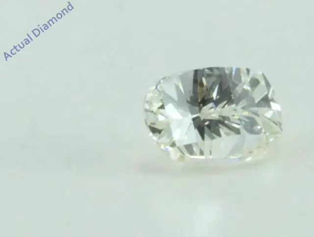 Alt view image 2 of 4 - Oval Millennial Sunrise (Branded Shape) Diamond Engagement Ring 14k White Gold (0.66 Ct I SI2 Clarity)