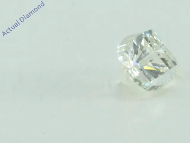 Alt view image 3 of 4 - Oval Millennial Sunrise (Branded Shape) Diamond Engagement Ring 14k White Gold (0.66 Ct I SI2 Clarity)