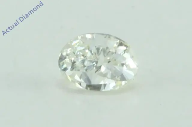 Alt view image 4 of 4 - Oval Millennial Sunrise (Branded Shape) Diamond Pendant 14k Yellow Gold (0.51 Ct J VS2 Clarity)