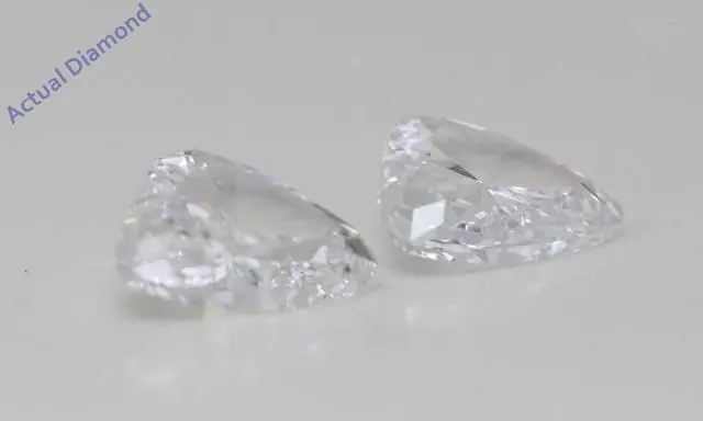 Alt view image 2 of 4 - A Pair of Trilliant Cut Natural Mined Loose Diamonds (1.65 Ct,E Color,VS1 Clarity)