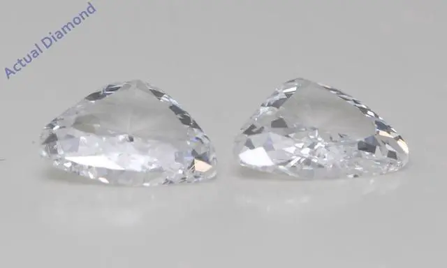 Alt view image 4 of 4 - A Pair of Trilliant Cut Natural Mined Loose Diamonds (1.65 Ct,E Color,VS1 Clarity)