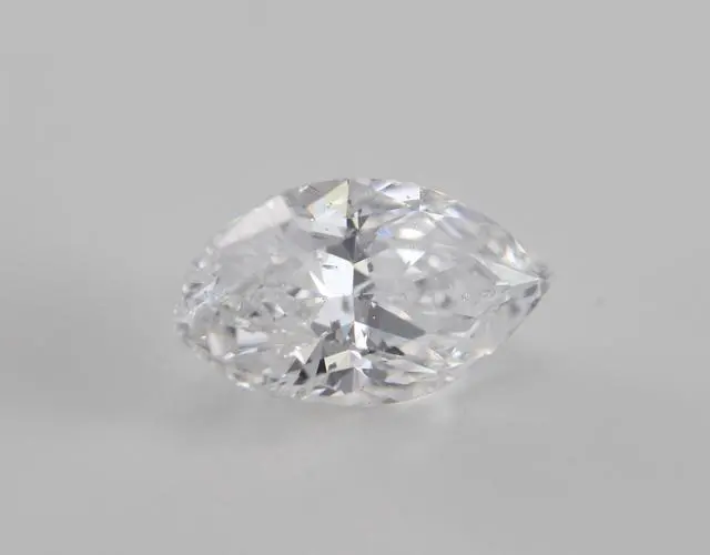 Alt view image 2 of 4 - Marquise Cut Loose Diamond (0.98 Ct, E, I1) GIA Certified