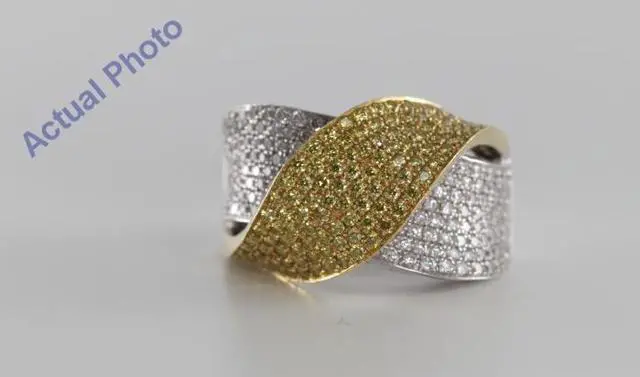 Main image of 18k White Gold Invisible Setting Round Cut Diamond Engagement Ring (0.94 Ct, G Color, VS Clarity)