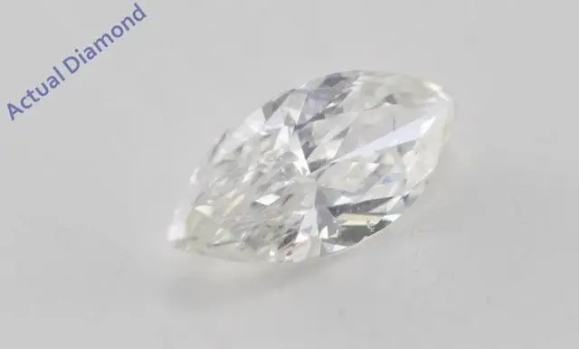 Alt view image 3 of 5 - Marquise Cut Loose Diamond (0.7 Ct, I Color, VS2 Clarity) GIA Certified