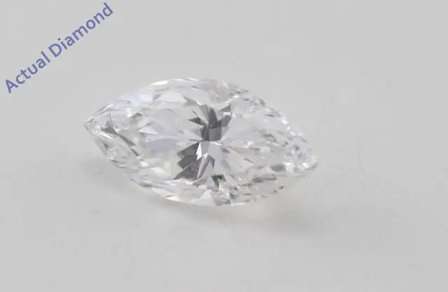 Alt view image 5 of 5 - Marquise Cut Loose Diamond (0.44 Ct, F Color, SI1 Clarity) GIA Certified
