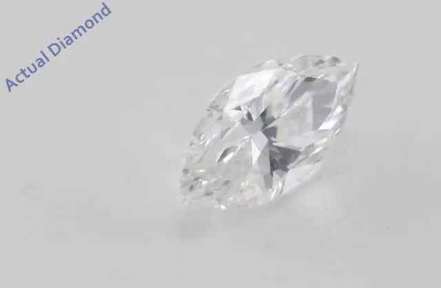 Alt view image 3 of 5 - Marquise Cut Loose Diamond (0.44 Ct, F Color, SI1 Clarity) GIA Certified