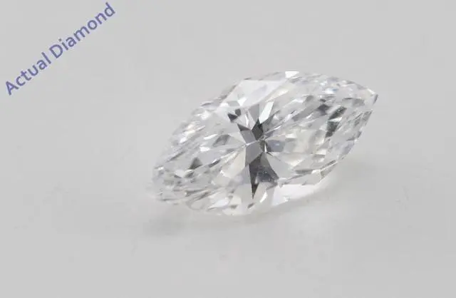 Alt view image 2 of 5 - Marquise Cut Loose Diamond (0.44 Ct, F Color, SI1 Clarity) GIA Certified