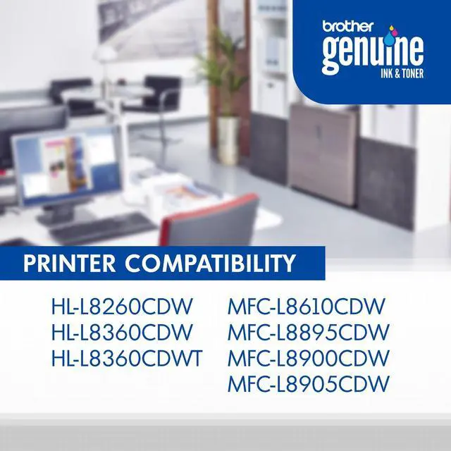 Alt view image 5 of 5 - Genuine TN433BK High Yield Toner-Retail Packaging, Black, 1 Size | Retail packaging