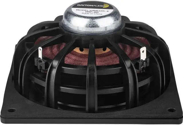 Alt view image 2 of 3 - Dayton Audio DMA105-4 4" Dual Magnet Aluminum Cone Full-Range Driver 4 Ohm