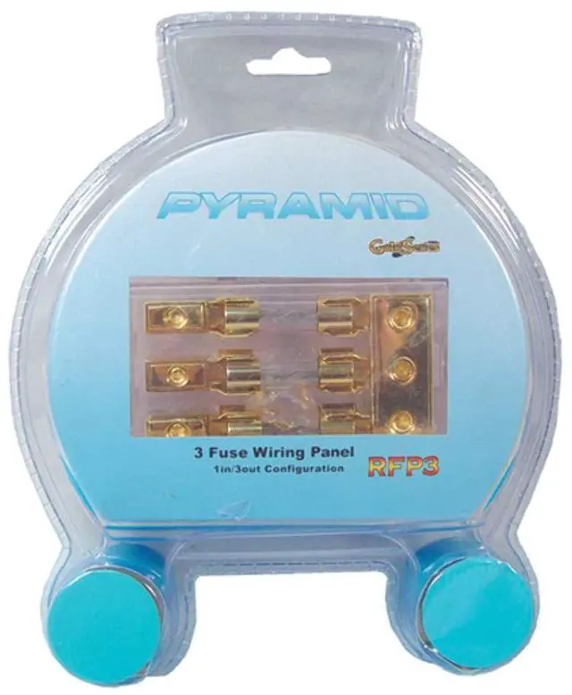 Alt view image 2 of 3 - Pyramid RFP3 2 In/3 Out Fuse Wiring Panel