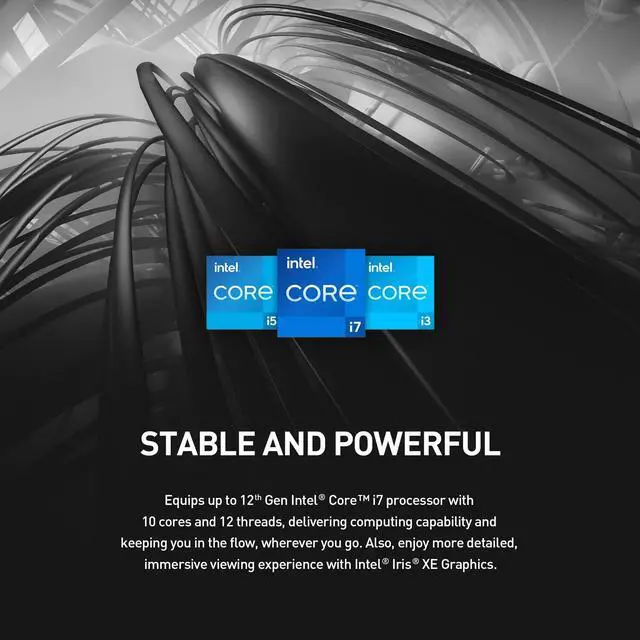 Alt view image 10 of 13 - MSI Cubi 5 12M-086BUS Intel Core i3-1215U WIFI 6E Dual LAN,4xUSB 3.2 Barebone Systems - Mini-PC,Single Unit - Memory and Storage Sold Separately