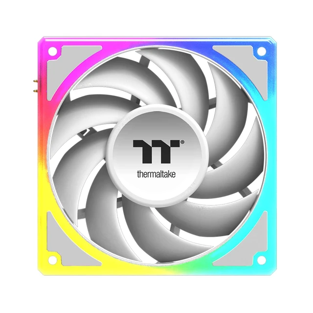 Alt view image 3 of 6 - Thermaltake Toughfan EX 140 ARGB Sync; 140mm; 500~2000 RPM; MagForce 2.0; 3.04mm-H2O Static Pressure; Airflow 94.43 CFM; Hydraulic Bearing; 5V 3-Pin Motherboard Sync; 3-Pack; White; CL-F213-PL14SW-A