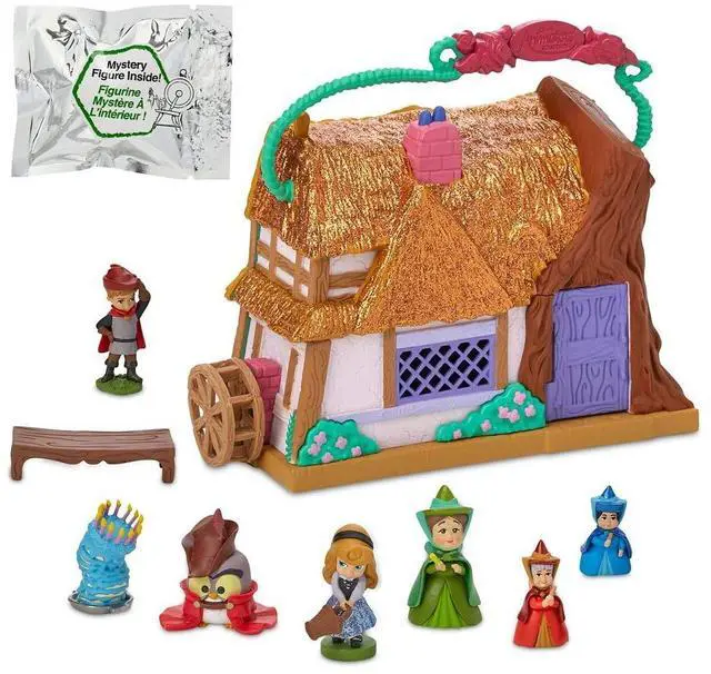 Alt view image 2 of 4 - Disney Animators' Littles Aurora Cottage Playset Sleeping Beauty