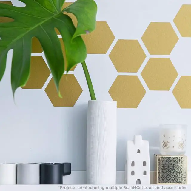 Alt view image 5 of 8 - Brother CAVINYLMP Scanncut Vinyl Assrt Color 10