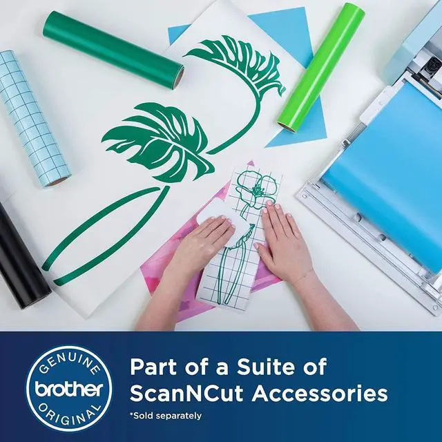 Alt view image 8 of 8 - Brother CAVINYLMP Scanncut Vinyl Assrt Color 10