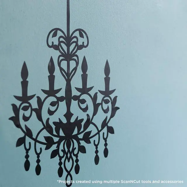 Alt view image 6 of 8 - Brother CAVINYLMP Scanncut Vinyl Assrt Color 10