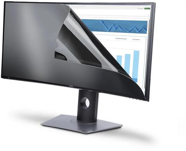 Alt view image 12 of 16 - StarTech Privacy Screen For Dell U3824DW Curved Ultrawide 21:9 Monitor, Double-Sided Filter Matte/Glossy 38C29-PRIVACY-SCREEN