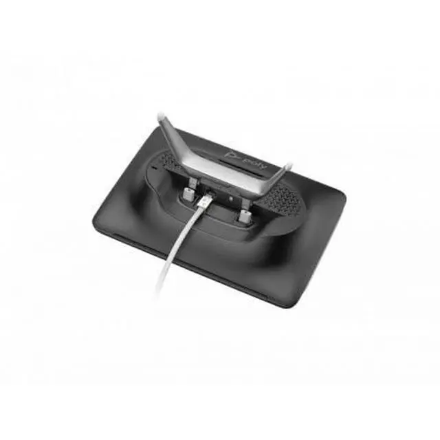 Alt view image 4 of 4 - HP Poly Trio C60 Power Supply with Power Cord and CAT5 (85X03AA) VoIP IEEE 802.11a/b/g/n/ac 2 x Network (RJ-45) PoE Ports Model 85X03AA#ABA