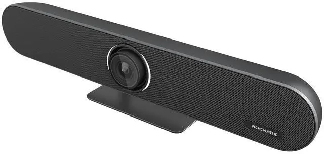 Alt view image 10 of 20 - ROCWARE RB10 Video Conferencing Camera - 20 Megapixel - 30 fps - USB 3.0 Type C - 4K - 3840 x 2160 Video - CMOS Sensor - Adjustable Focus - 120° Angle - Table Mount, Wall - 5x Digital Zoom - M
