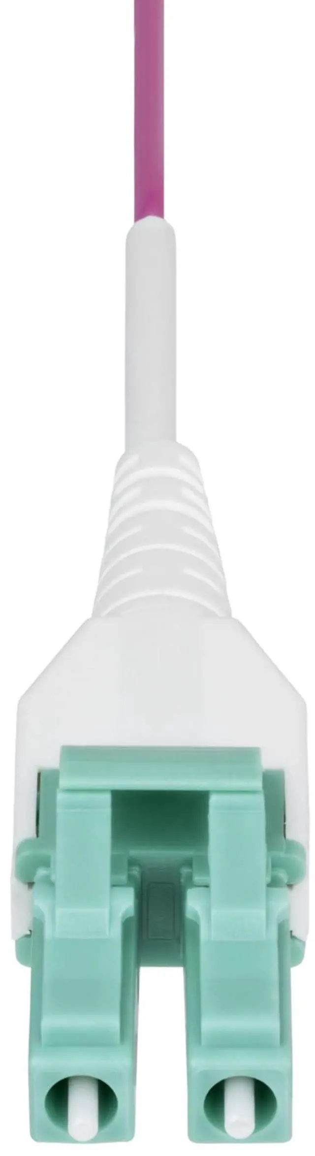 Alt view image 9 of 10 - StarTech 6.6ft LC to LC (UPC) OM4 Multimode Fiber Optic Cable, Erika Violet, 50/125, 40G/100G, Uniboot Fiber Jumper Cord,