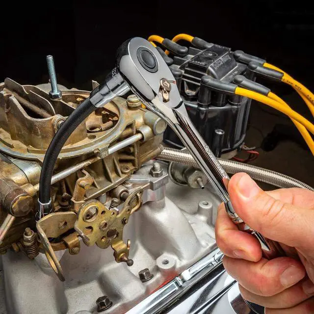 Alt view image 4 of 5 - Husky HACCY19PC Accessory Set, 19 Piece Silver Chrome Finish