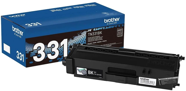 Alt view image 7 of 7 - Printer TN331BK Toner Cartridge Black