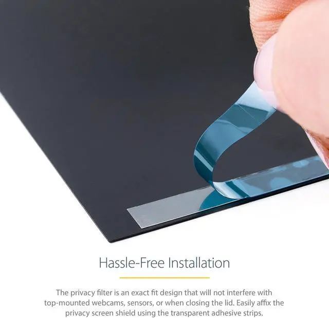 Alt view image 10 of 12 - StarTech 14" MacBook Pro 21/23 Privacy Screen Filter 14M21PRIVACYSCREEN