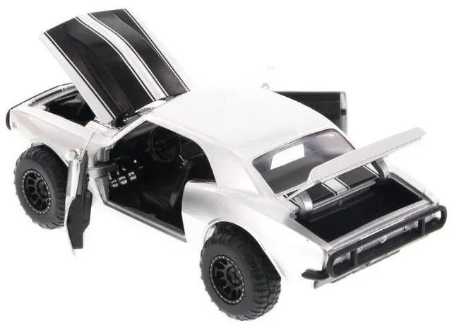 Alt view image 4 of 4 - Jada Toys Fast & Furious Roman's Chevy Camaro Off Road, Silver 97169 - 1/24 Scale Diecast Model Toy Car, but NO Box